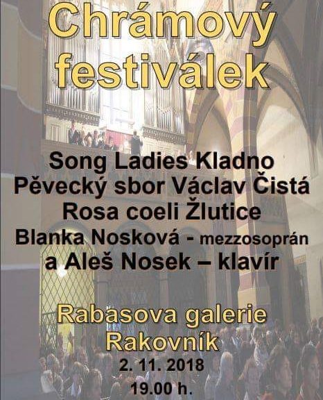 Vystoupení v Rabasově galerii v Rakovníku