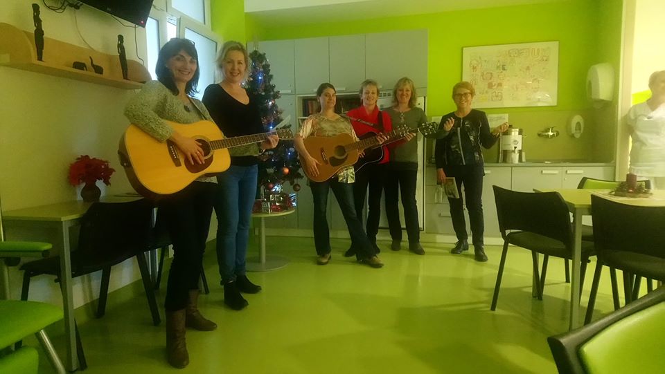 tradiční vánoční zpívání v kladenské nemocnici